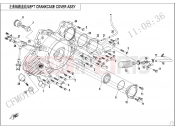 CFMOTO CFORCE 1000 (CF1000ATR) LEFT CRANKCASE COVER ASSY - E01-4-V2