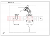 CFMOTO 2025 ATV CFORCE 1000 (CF1000AU-2) LOCK KIT - F01