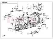 CFMOTO 2025 ATV CFORCE 1000 (CF1000AU-2) FRAME - F03-V4