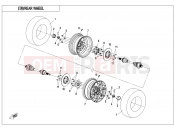 CFMOTO 2025 ATV CFORCE 1000 (CF1000AU-2) REAR WHEEL - F11-A