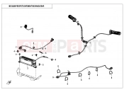 CFMOTO 2025 ATV CFORCE 1000 (CF1000AU-2) SPOTLIGHT@^HEATING HANDLEBAR(OVERLAND) - F80-3