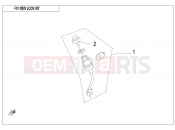 LOCK KIT - F01 - CFMOTO CFORCE 450 (CF400ATR-2S [T3a] ) 2019
