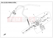 PARKING SYSTEM - F08-2 - CFMOTO CFORCE 450 (CF400ATR-2S [T3a] ) 2019