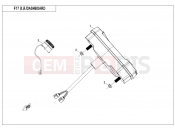 DASHBOARD - F17 - CFMOTO CFORCE 450 (CF400ATR-2S [T3a] ) 2019