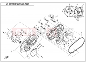 CFMOTO CFORCE 450 (CF400AU) CVT CASE ASSY. - E01-3