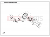 CFMOTO CFORCE 450 (CF400AU-B) STATER MOTOR - E09