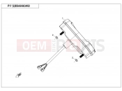 CFMOTO CFORCE 400 (CF400AU-LF) DASHBOARD - F17