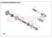 CFMOTO CFORCE 400 (CF400AU-LF) TRANSMISSION SYSTEM(1) - E06-1