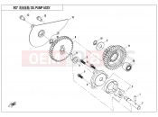 CFMOTO CFORCE 400 (CF400AU-LF) OIL PUMP ASSY - E07