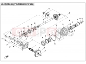 CFMOTO CFORCE 450 (CF400AZ-3L) TRANSMISSION SYSTEM(2) - E06-2
