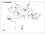 CFMOTO CFORCE 800 (CF800ATR-2) HANDLEBAR - F10-1