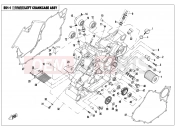 CFMOTO CFORCE 800 (CF800ATR-2) LEFT CRANKCASE ASSY - E01-1