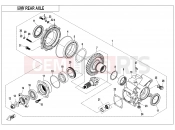 REAR AXLE - F33-V2 - CFMOTO CFORCE 800 (CF800ATR-2) 2018