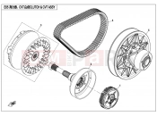 CLUTCH @^ CVT ASSY - E05 - CFMOTO CFORCE 800 (CF800ATR-2) 2018