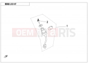 CFMOTO CFORCE 850 (CF800AU-2A) LOCK KIT - F01