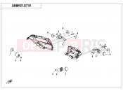 CFMOTO CFORCE 850 (CF800AU-2A) REFLECTOR(CANADA) - F04-6-B