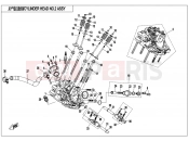 CFMOTO CFORCE 850 (CF800AU-2A) CYLINDER HEAD NO.2 ASSY - E02-6-V3