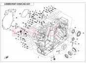 CFMOTO 2018 ATV CFORCE 850 (CF800AU-2A) RIGHT CRANKCASE ASSY - E01-2-V3
