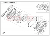 CFMOTO 2018 ATV CFORCE 850 (CF800AU-2A) CVT CASE ASSY - E01-3-V3