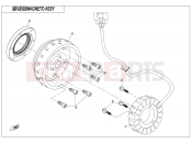 CFMOTO 2018 ATV CFORCE 850 (CF800AU-2A) MAGNETO ASSY(HIGH-POWER) - E03-B