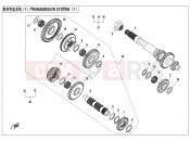 CFMOTO 2018 ATV CFORCE 850 (CF800AU-2A) TRANSMISSION SYSTEM(1) - E06-1-V2