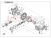 REAR AXLE - F33 - CFMOTO CFORCE 820 (CF800AU-2B) 2018