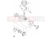 7 - CRANKSHAFT - Suzuki DR-Z400E K4 (2004) (E01)