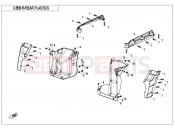 REAR PLASTICS - F04-5-V2 - CFMOTO UFORCE 1000 (CF1000UTR-3) 2019