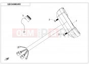 DASHBOARD(BLACK-AND-WHITE DISPLAY DASHBOARD) - F17-A - CFMOTO UFORCE 1000 (CF1000UTR-3) 2019