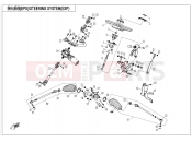 CFMOTO UFORCE 1000 (CF1000UTR-3) STEERING SYSTEM(EPS) - F10
