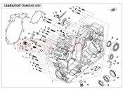 CFMOTO UFORCE 1000 (CF1000UTR-3) RIGHT CRANKCASE ASSY. - E01-2-A-V3