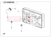 CFMOTO UFORCE 1000 (CF1000UTR-3) DASHBOARD - F17