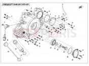 LEFT CRANKCASE COVER ASSY. - E01-4-V4 - CFMOTO UFORCE 1000 (CF1000UTR-5) 2024
