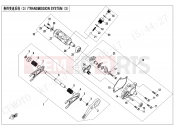 TRANSMISSION SYSTEM(3) - E06-3-V5 - CFMOTO UFORCE 1000 (CF1000UTR-5) 2024