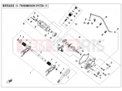 TRANSMISSION SYSTEM(3) - E06-3-V7 - CFMOTO UFORCE 1000 (CF1000UTR-5) 2024