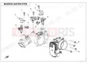 FUEL INJECTION SYSTEM - E17 - CFMOTO UFORCE 1000 (CF1000UTR-5) 2024