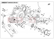 CFMOTO UFORCE 1000 (CF1000UU) LEFT CRANKCASE COVER ASSY. - E01-4