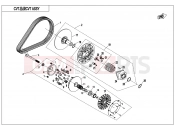 CFMOTO UFORCE 1000 (CF1000UU) CVT ASSY - E05-V2