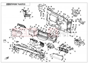 CFMOTO UFORCE 1000 (CF1000UU) FRONT PLASTICS - F04-2-A