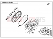 CFMOTO UFORCE 1000 (CF1000UU) CVT CASE ASSY. - E01-3-V1