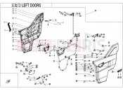 CFMOTO UFORCE 1000 (CF1000UU) LEFT DOORS - F37-2-V4