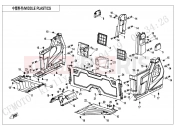 CFMOTO UFORCE 1000 (CF1000UU) MIDDLE PLASTICS(FOR SIDE DOORS) - F04-3-A-V5