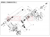 CFMOTO UFORCE 1000 (CF1000UU) TRANSMISSION SYSTEM(2) - E06-2-V4