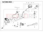 CFMOTO UFORCE 1000 (CF1000UU-2) TOWING WINCH - F15-2