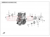 CFMOTO UFORCE U6 EV (CF200DUU) MOTOR SUSPENSION SYSTEM - F45