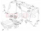 CFMOTO RANCHER 500 (CF500-3) TOP FRAME @^ BUMPER - F22