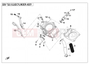 CFMOTO RANCHER 500 (CF500-3) CYLINDER BODY - E09