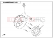 CFMOTO 2017 UTV UFORCE 550 (CF500UTR-2) MAGNETO STATOR ASSY
