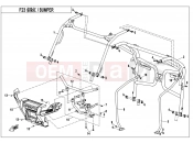CFMOTO UFORCE 550 (CF500UU) BUMPER - F23