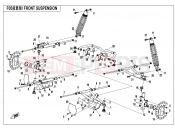 CFMOTO UFORCE 550 (CF500UU) FRONT SUSPENSION - F05